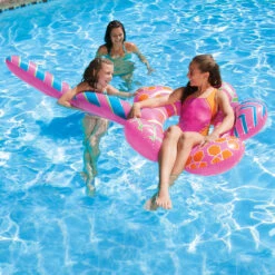 Inflatable Pink And Blue Inflatable Awesome Blossom Swimming Pool Float Ring Tube, 84-Inch -Aqua Play Land Zone wedqbhgj1pabczxsafmr66vyz7owsojf 96976.1667640382