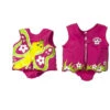Pink Intermediate Butterfly With Flowers Swim Vest For Children Ages 3-6