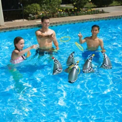 Set Of 6 Silver Ring Toss Swimming Pool And Backyard Game 11" -Aqua Play Land Zone yg3j6nf4tzdoq4oekqxrrc9xkte1w4hr 84648.1667521013