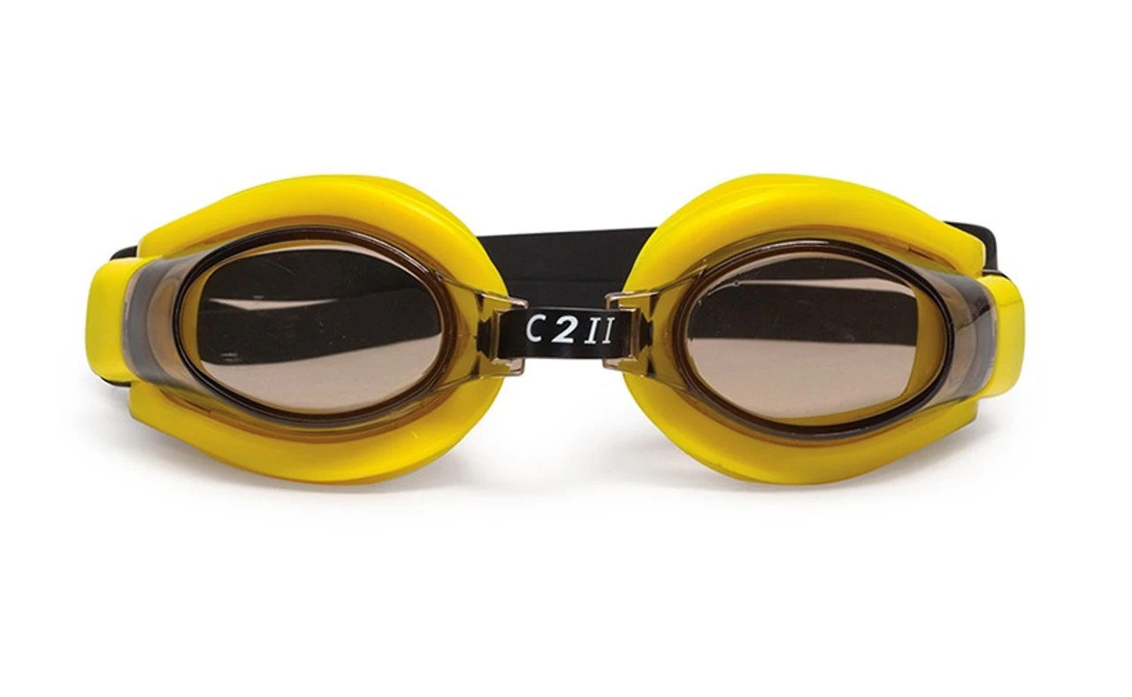 6.5" Yellow C2 II Water Sport Goggles Swimming Pool Accessory For Juniors, Teens And Adults 1 6.5" Yellow C2 II Water Sport Goggles Swimming Pool Accessory For Juniors, Teens And Adults