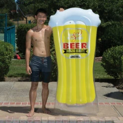 72" O’ Beer Inflatable Yellow And White Swimming Pool Mattress 5 72" O’ Beer Inflatable Yellow And White Swimming Pool Mattress -Aqua Play Land Zone zfgksubxhtk1b39tizziwcc8do4c4bzp 49628.1667597109